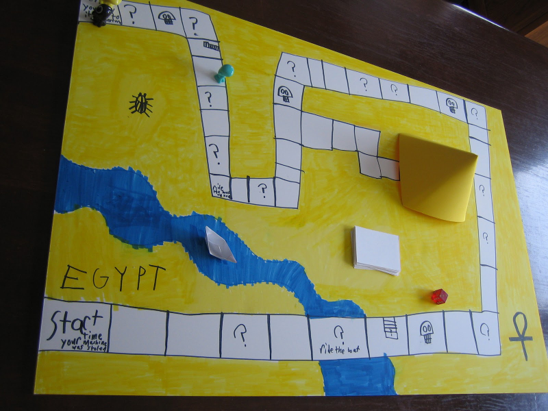 You can make anything, from a game like this...
